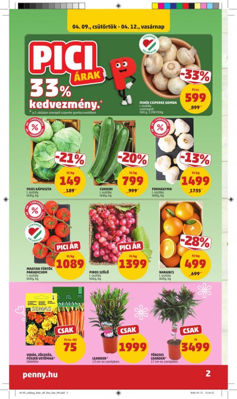 PENNY akciós újság