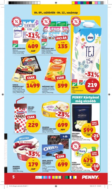 PENNY akciós újság