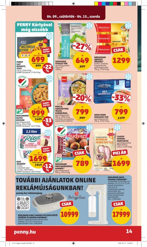 PENNY akciós újság