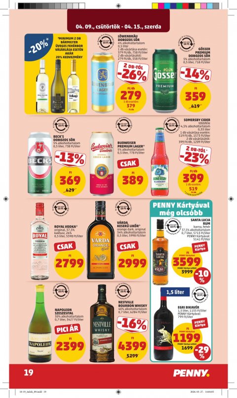 PENNY akciós újság