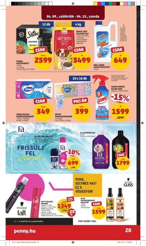 PENNY akciós újság