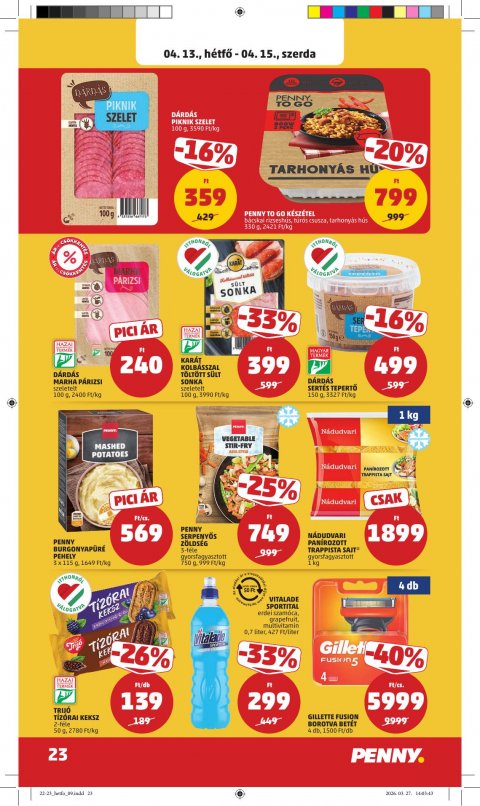 PENNY akciós újság