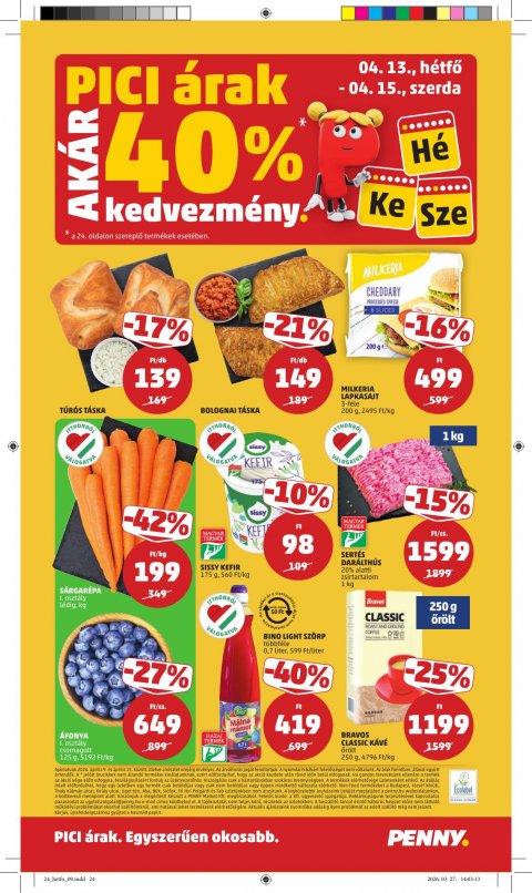PENNY akciós újság