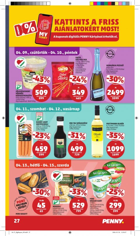 PENNY akciós újság