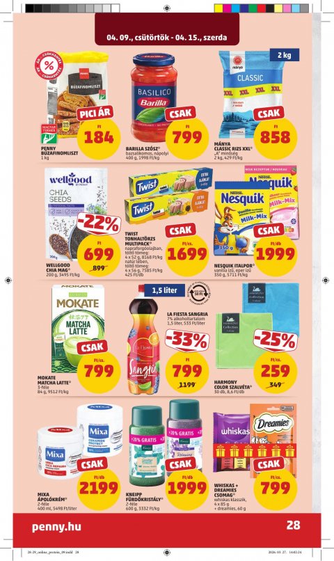 PENNY akciós újság