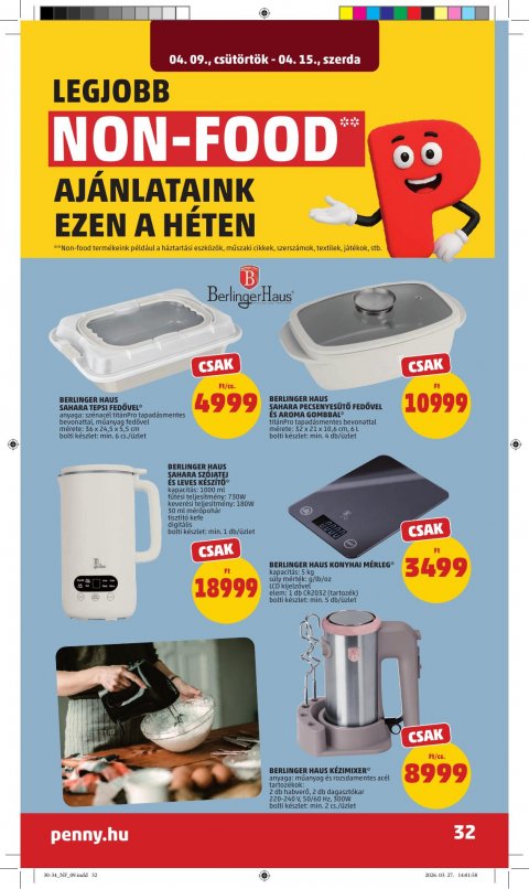 PENNY akciós újság