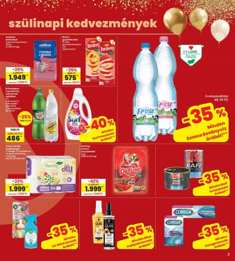 INTERSPAR akciós újság