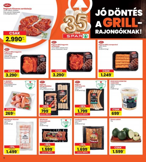 INTERSPAR akciós újság