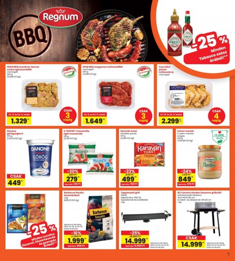 INTERSPAR akciós újság