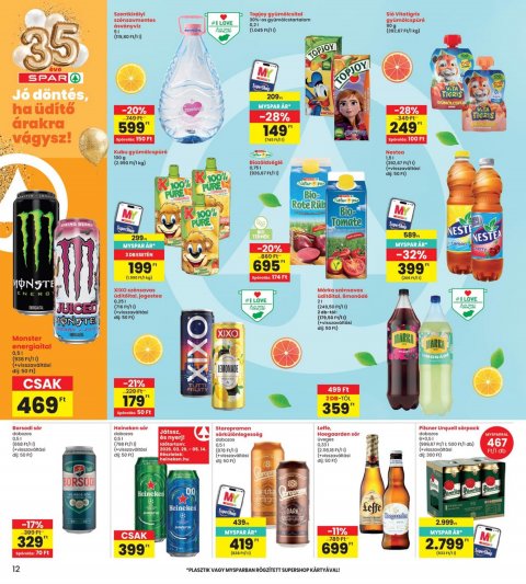 INTERSPAR akciós újság