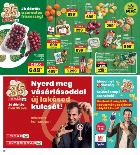 INTERSPAR akciós újság