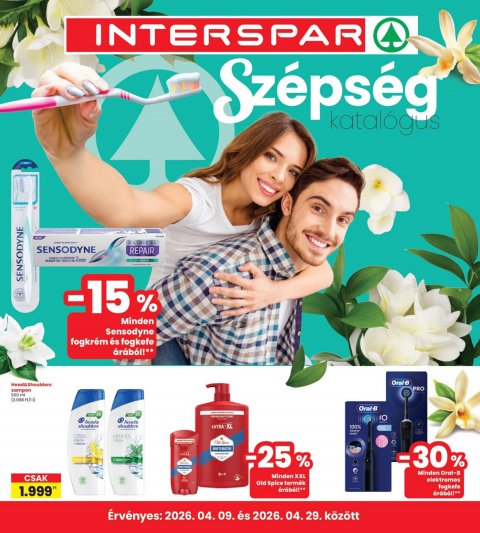 INTERSPAR Szépség akciós újság od 9. 4. 2026 do 9. 4. 2026