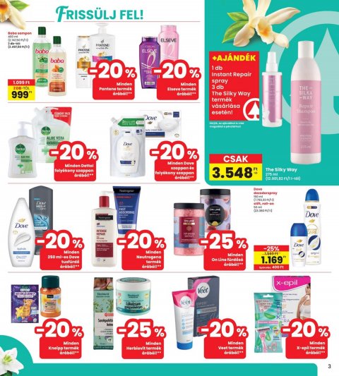 INTERSPAR Szépség akciós újság