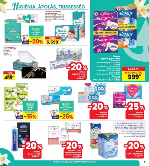 INTERSPAR Szépség akciós újság