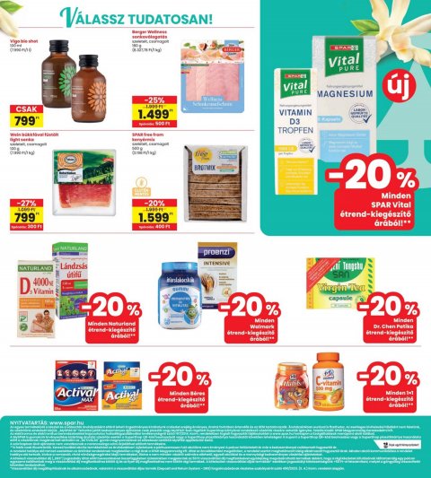 INTERSPAR Szépség akciós újság