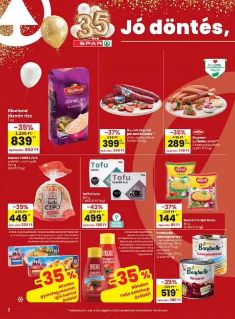 SPAR akciós újság