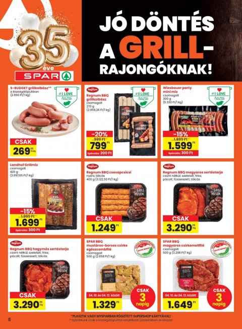 SPAR akciós újság