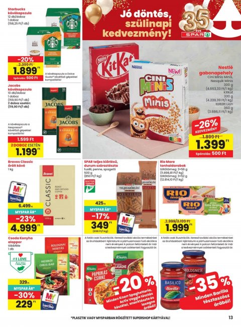 SPAR akciós újság