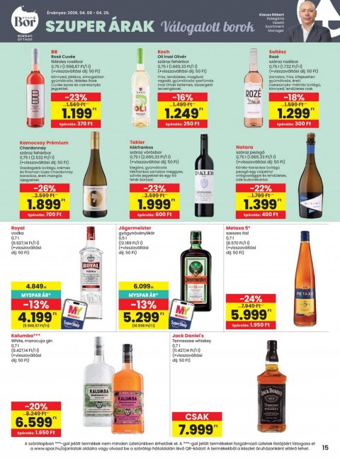 SPAR akciós újság