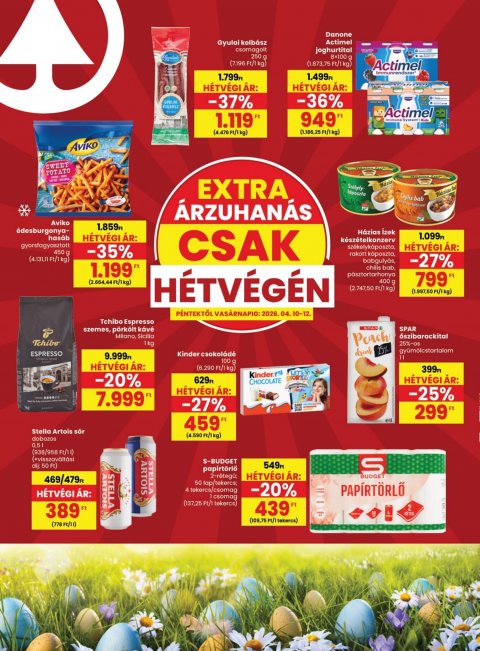 SPAR akciós újság