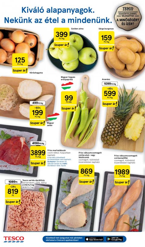 TESCO Hipermarket akciós újság