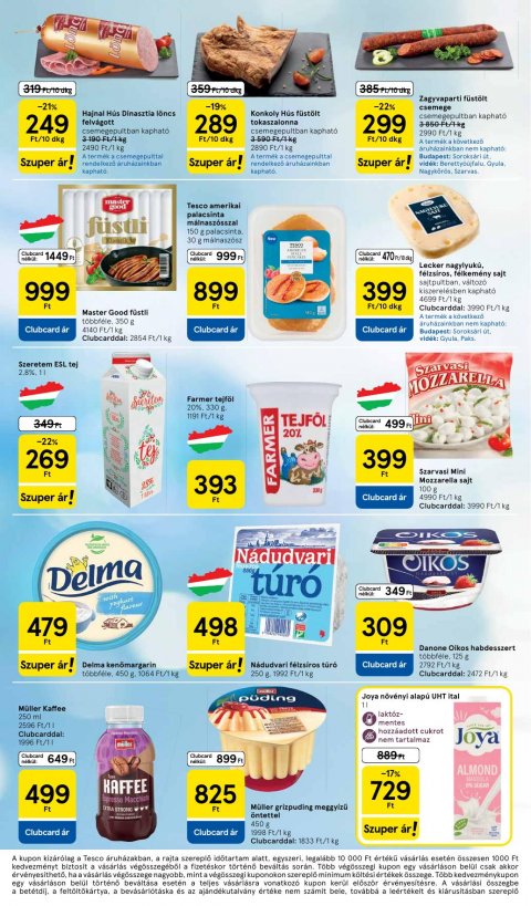 TESCO Hipermarket akciós újság
