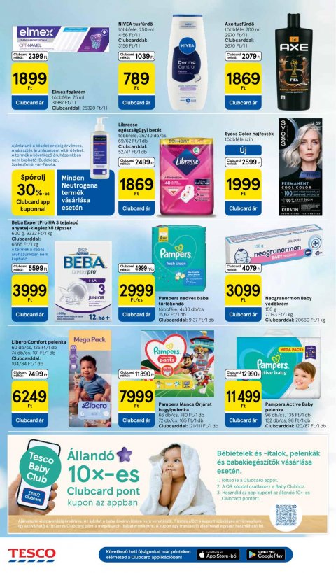 TESCO Hipermarket akciós újság