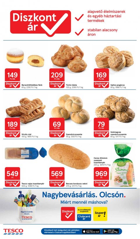 TESCO Hipermarket akciós újság