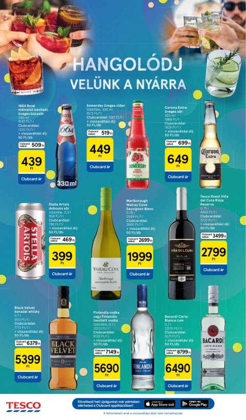 TESCO Hipermarket akciós újság