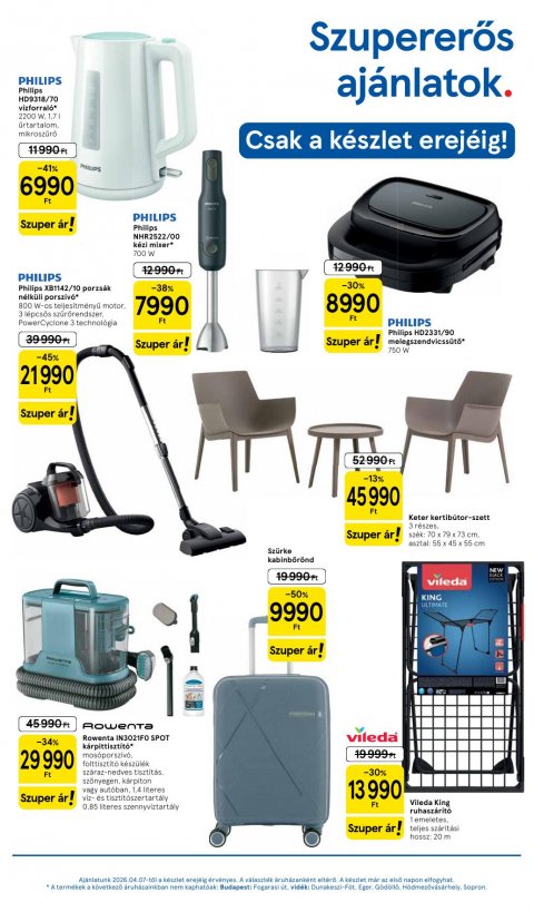 TESCO Hipermarket akciós újság