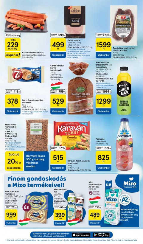 TESCO Hipermarket akciós újság