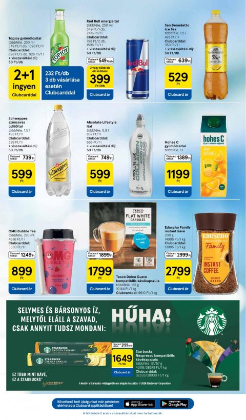 TESCO Hipermarket akciós újság