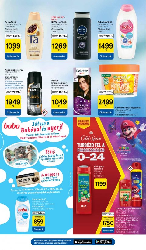 TESCO Hipermarket akciós újság