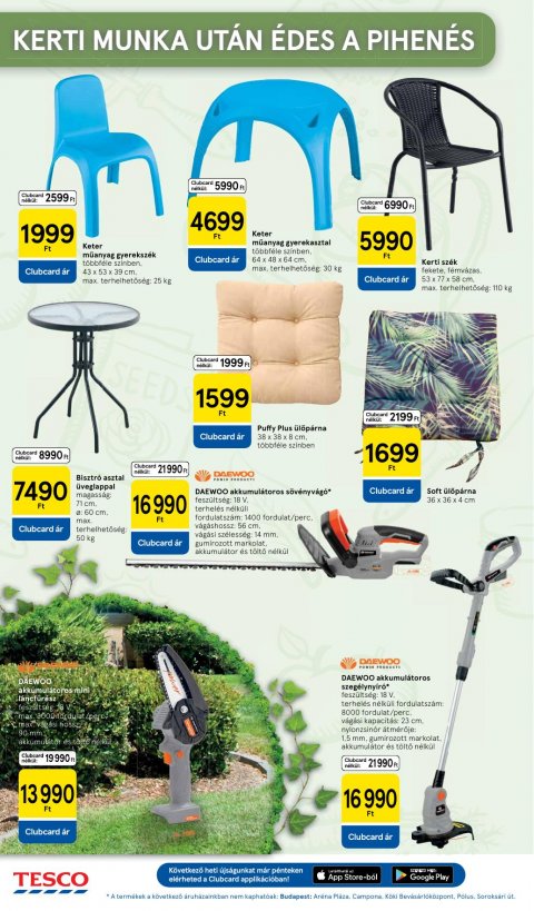 TESCO Hipermarket akciós újság