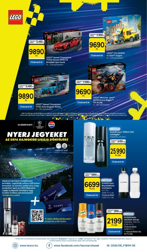 TESCO Hipermarket akciós újság