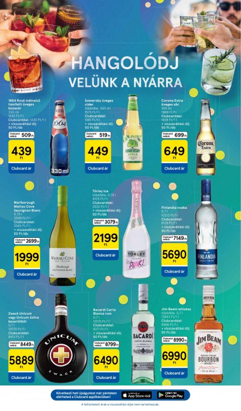 TESCO Szupermarket akciós újság