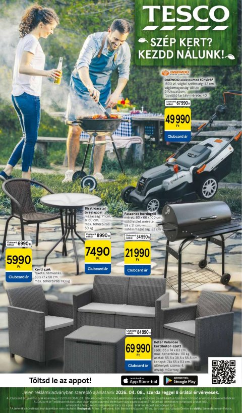 TESCO Kert akciós újság od 8. 4. 2026 do 8. 4. 2026