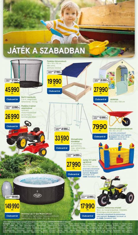 TESCO Kert akciós újság