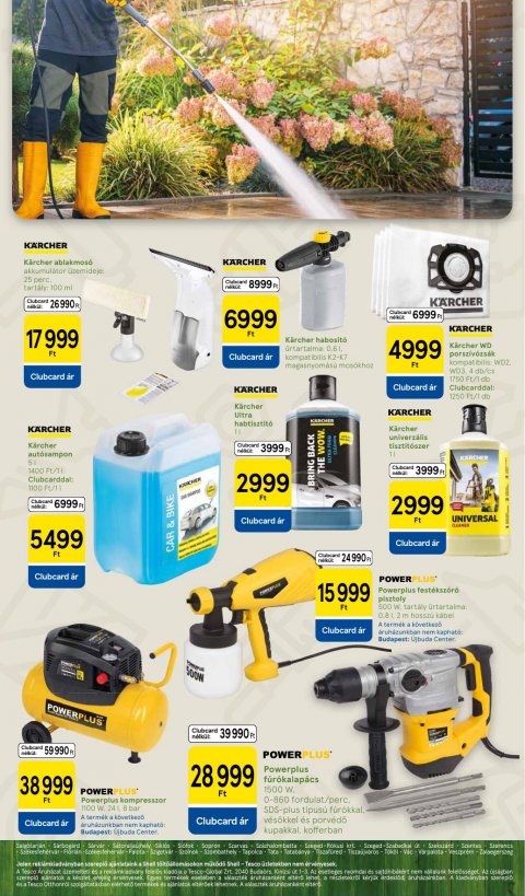 TESCO Kert akciós újság