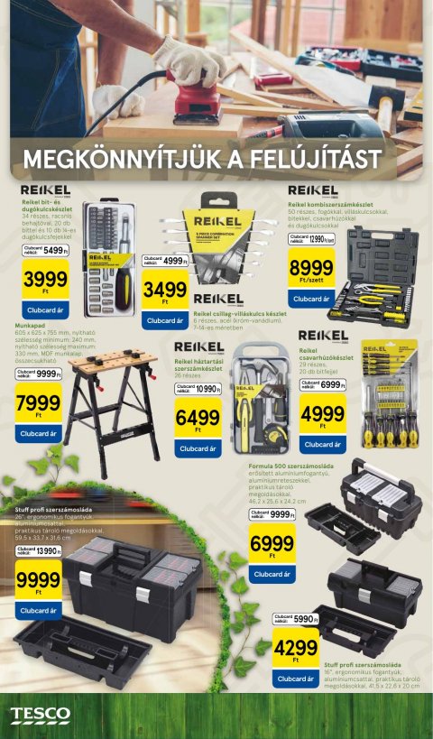 TESCO Kert akciós újság