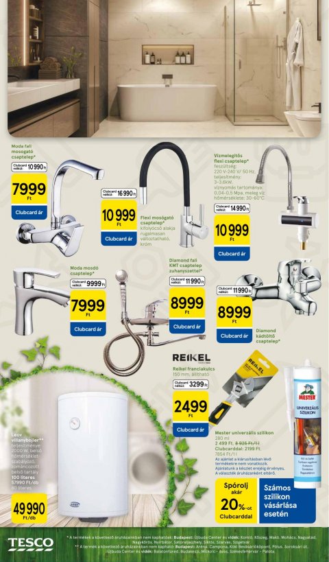 TESCO Kert akciós újság