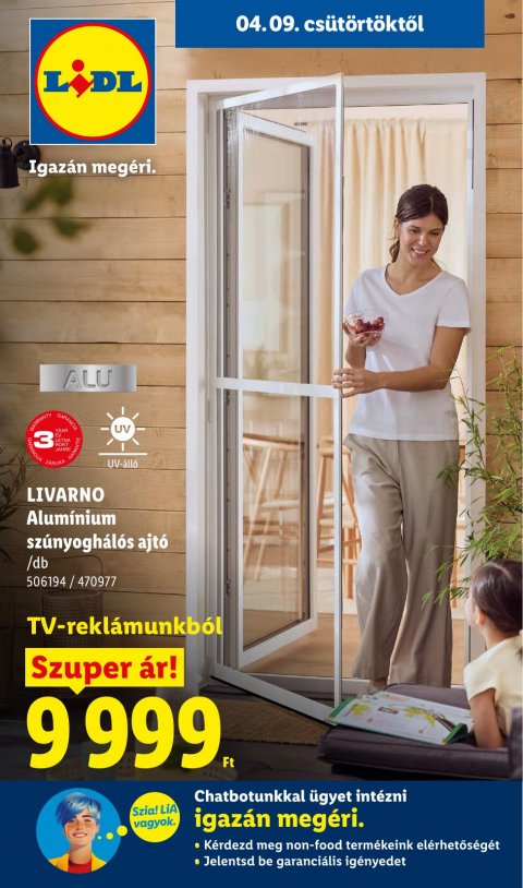 LIDL Nonfood akciós újság od 9. 4. 2026 do 9. 4. 2026