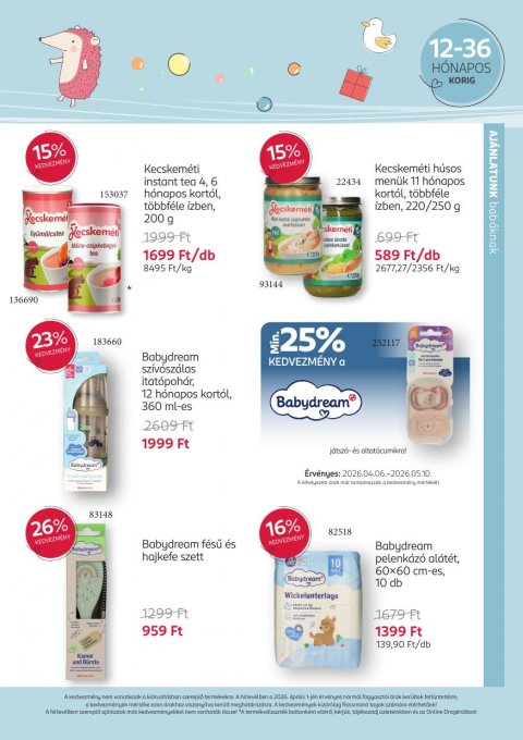 ROSSMANNÓ akciós újság