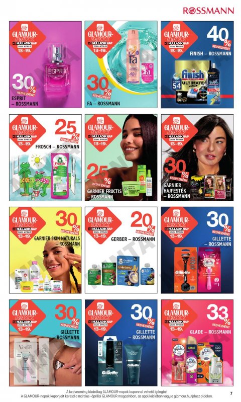 ROSSMANN akciós újság