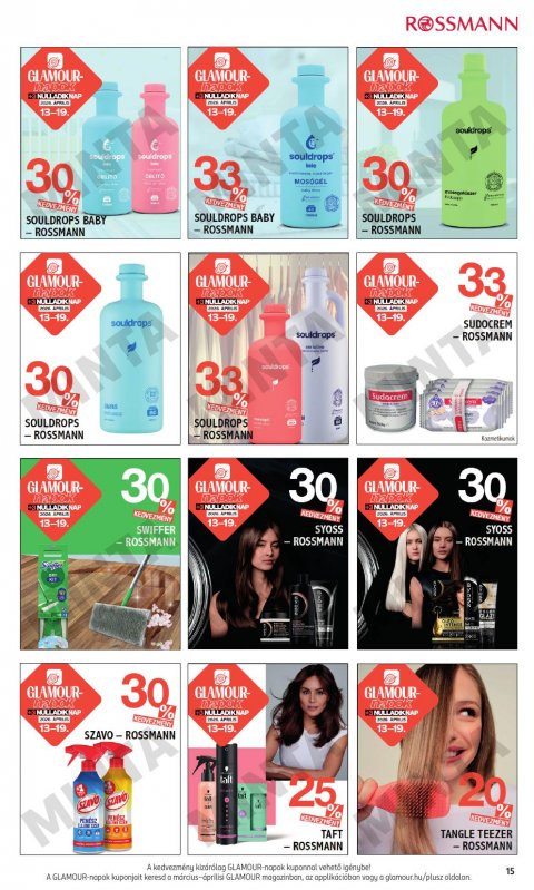 ROSSMANN akciós újság