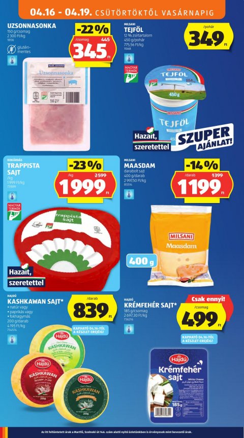 ALDI akciós újság