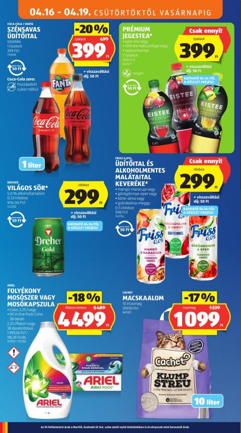 ALDI akciós újság