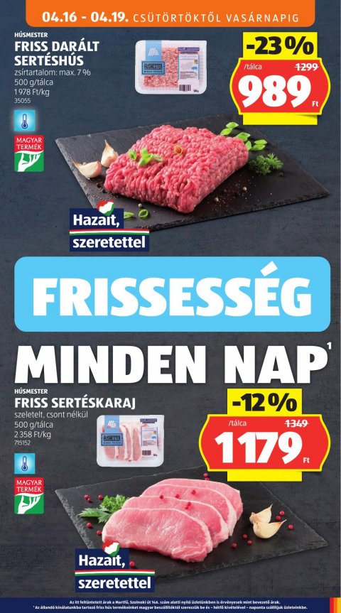 ALDI akciós újság