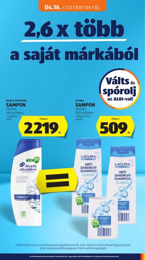 ALDI akciós újság