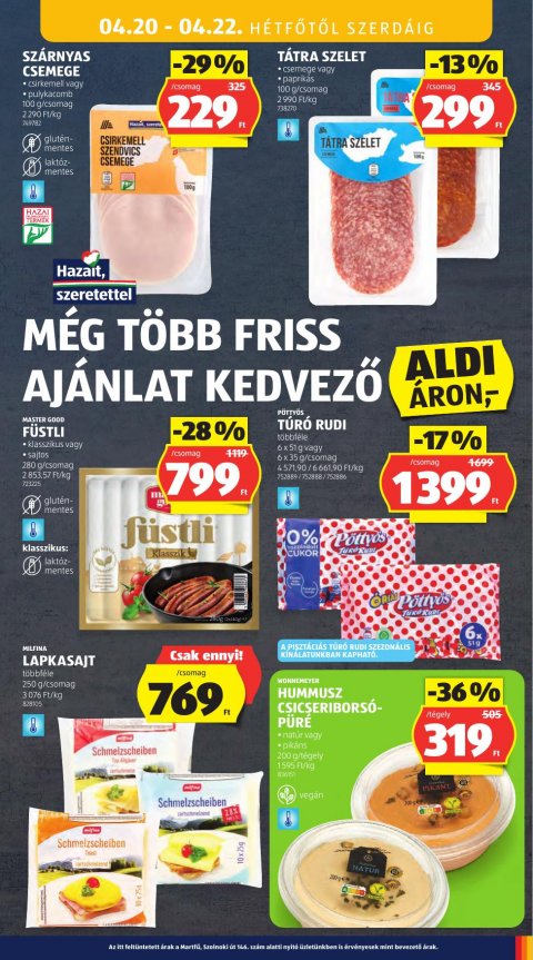 ALDI akciós újság